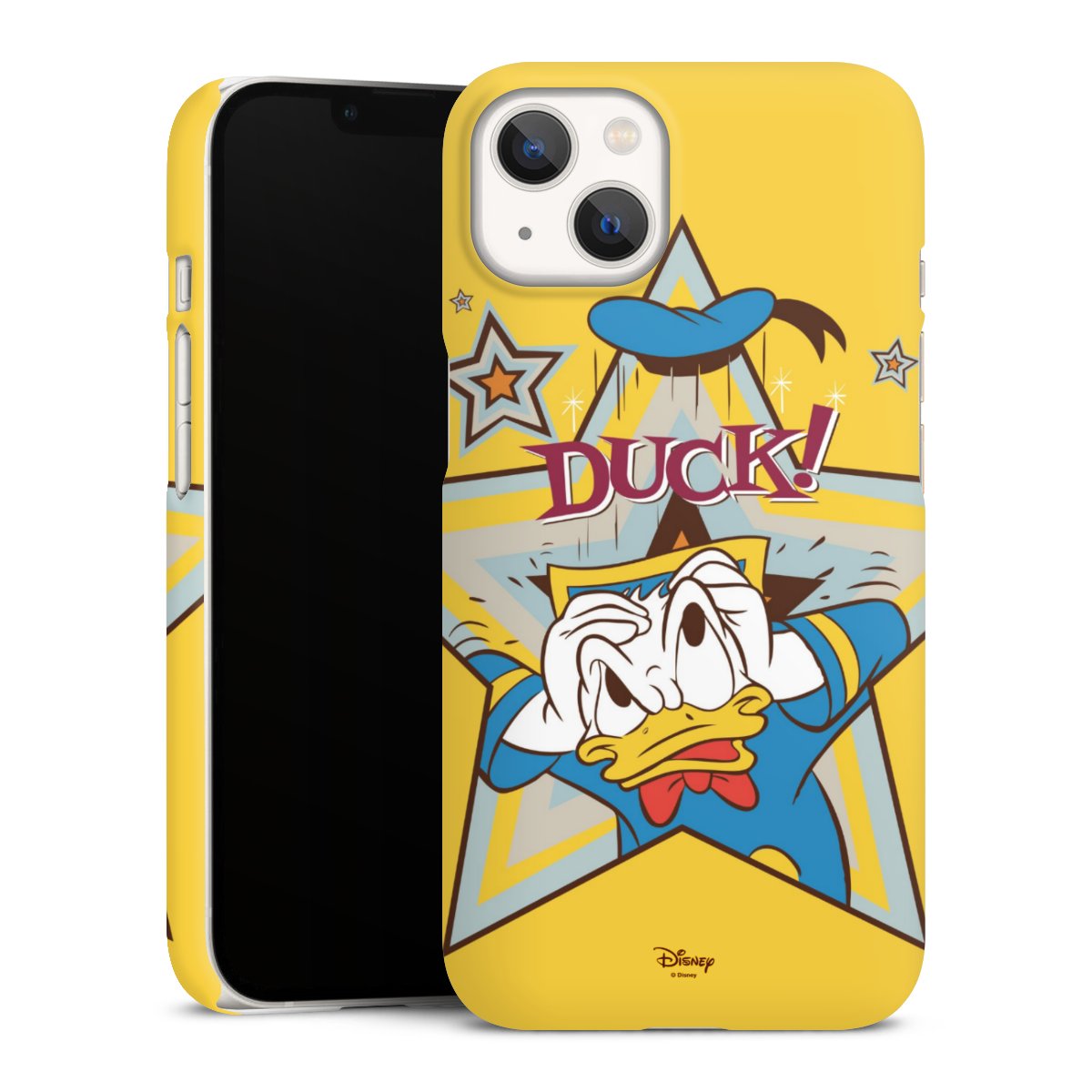 iPhone 13 Handy Premium Case Smartphone Handyhülle Schutzhülle matt Official Licensed Product Donald Duck Disney Premium Case