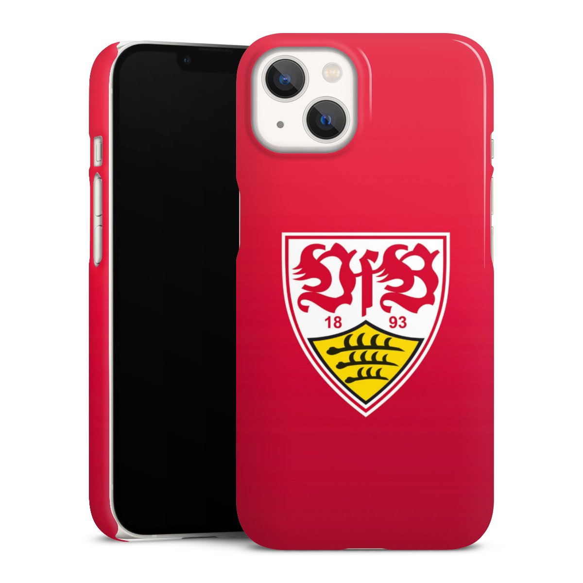 iPhone 13 Handy Premium Case Smartphone Handyhülle Schutzhülle glänzend Official Licensed Product Vfb Stuttgart Premium Case