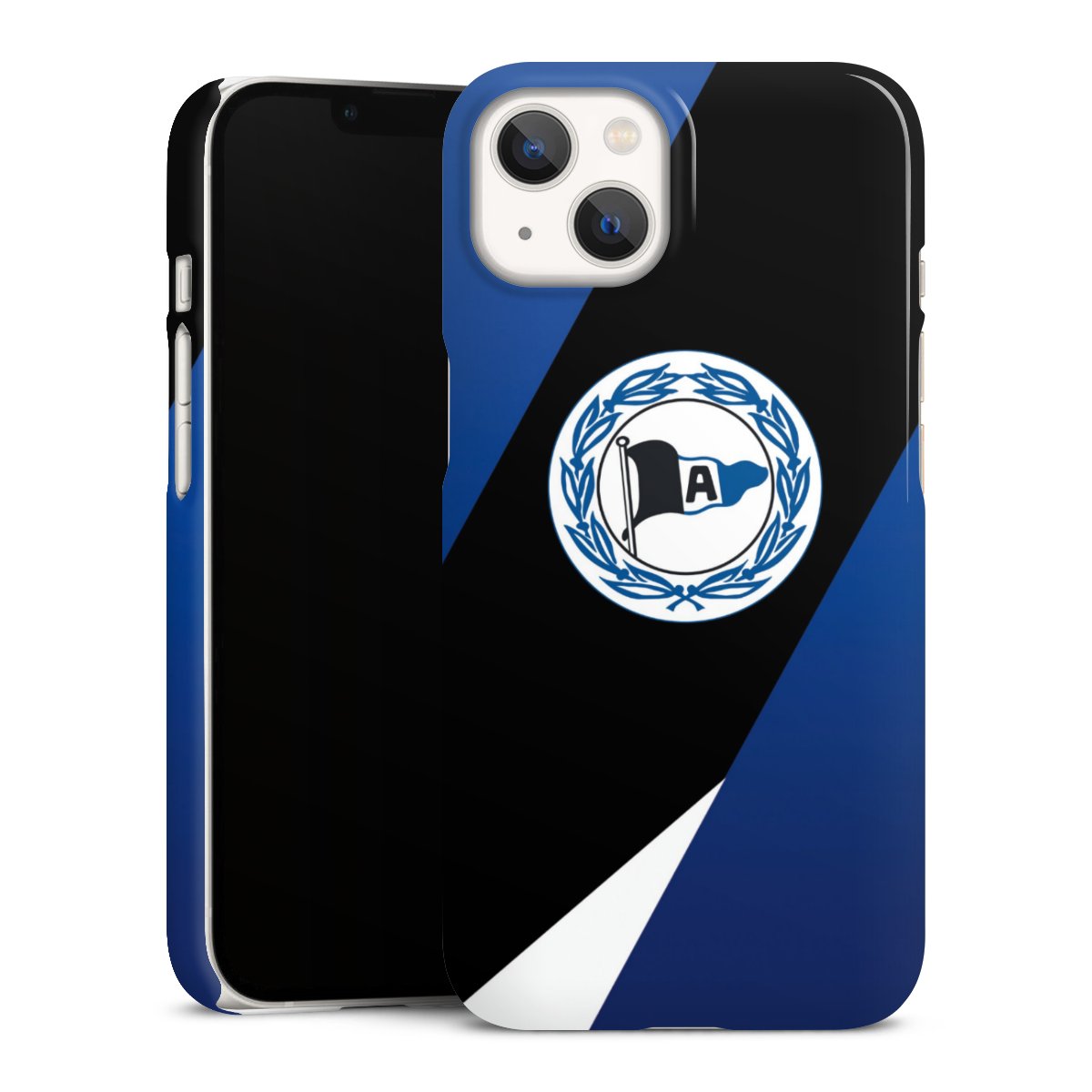 iPhone 13 Handy Premium Case Smartphone Handyhülle Schutzhülle glänzend Official Licensed Product Arminia Bielefeld Dsc Premium Case