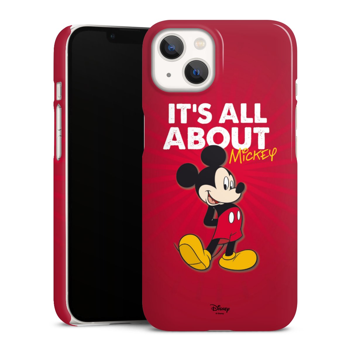 iPhone 13 Handy Premium Case Smartphone Handyhülle Schutzhülle glänzend Mouse Disney Official Licensed Product Premium Case