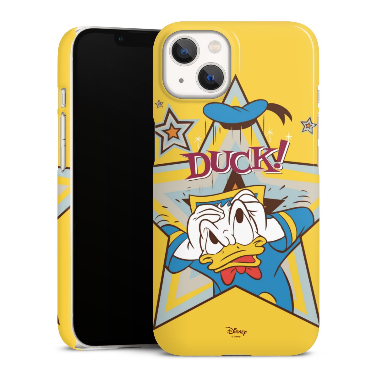 iPhone 13 Handy Premium Case Smartphone Handyhülle Schutzhülle glänzend Official Licensed Product Donald Duck Disney Premium Case