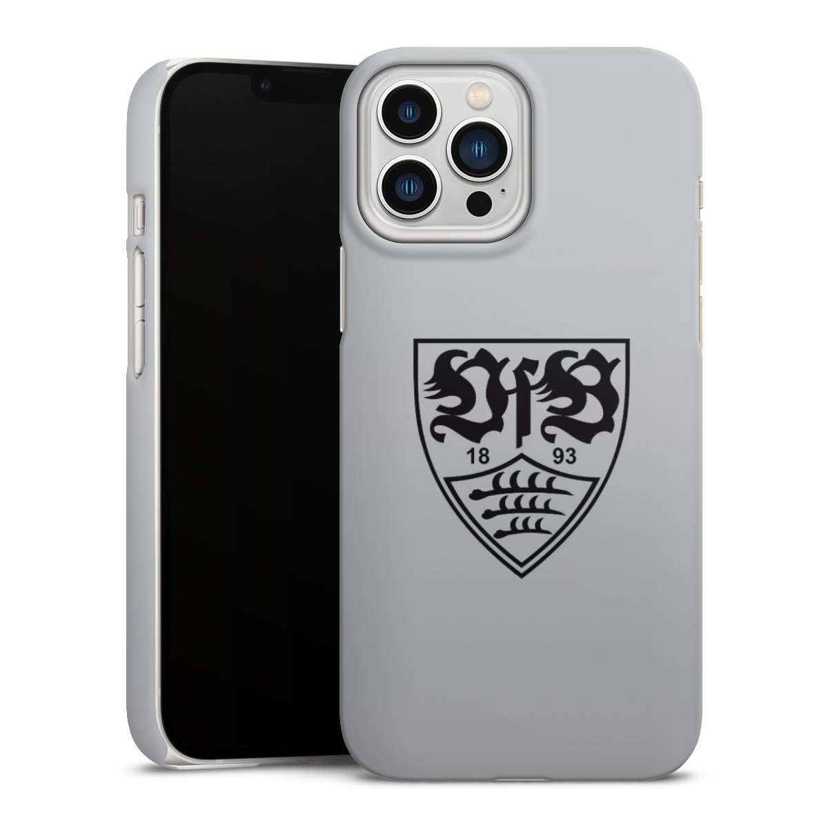 iPhone 13 Pro Max Handy Premium Case Smartphone Handyhülle Schutzhülle matt Logo Vfb Stuttgart Official Licensed Product Premium Case