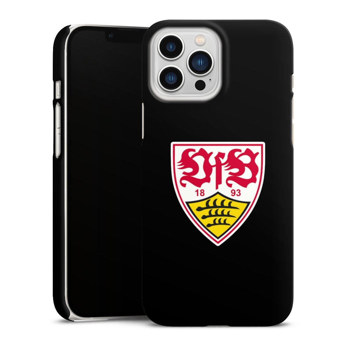 iPhone 13 Pro Max Handy Premium Case Smartphone Handyhülle Schutzhülle matt Vfb Stuttgart Official Licensed Product Coat Of Arms Premium Case