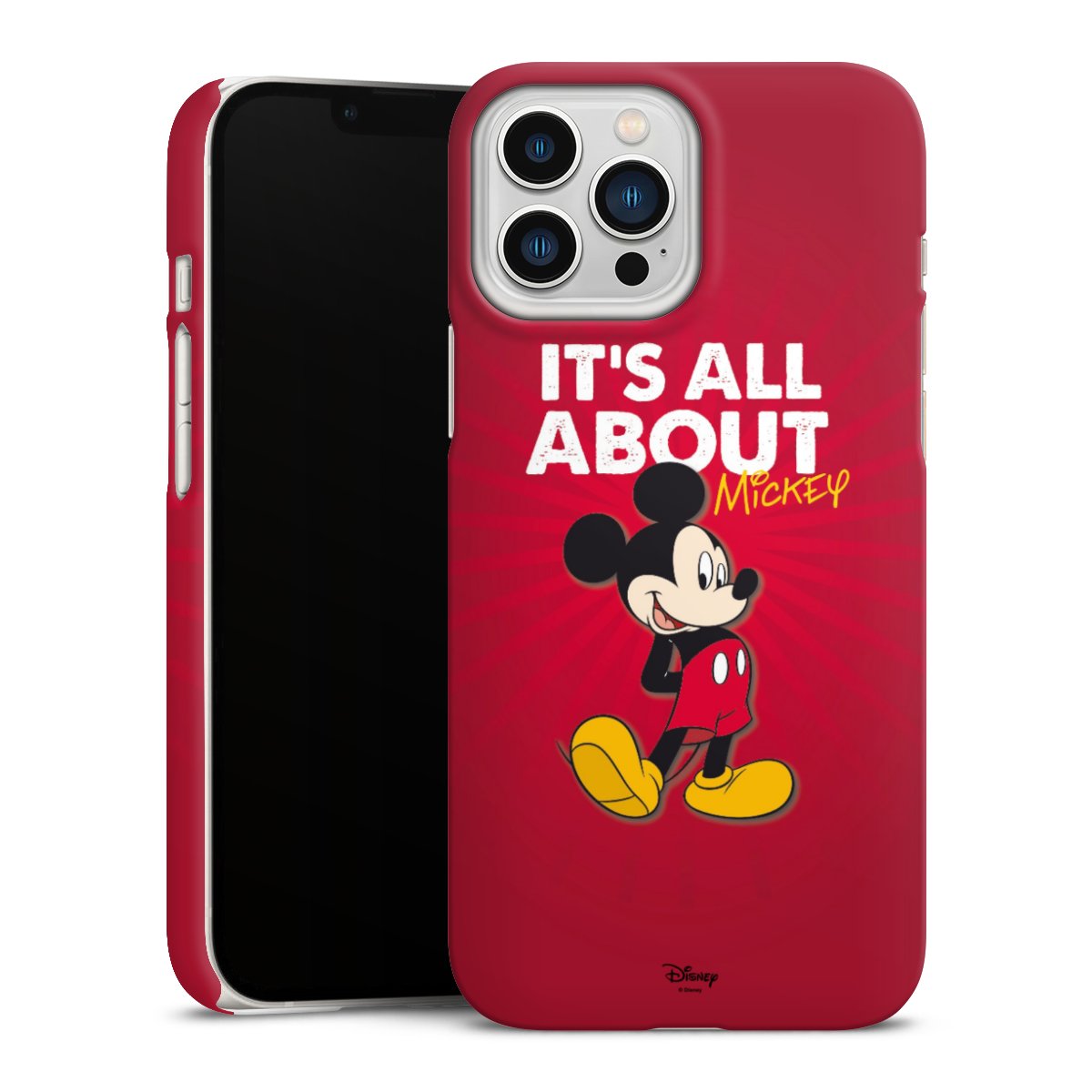 iPhone 13 Pro Max Handy Premium Case Smartphone Handyhülle Schutzhülle matt Mouse Disney Official Licensed Product Premium Case