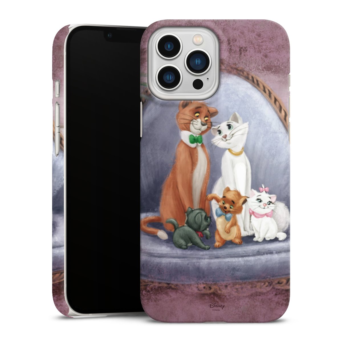 iPhone 13 Pro Max Handy Premium Case Smartphone Handyhülle Schutzhülle matt Official Licensed Product Disney Aristocats Premium Case