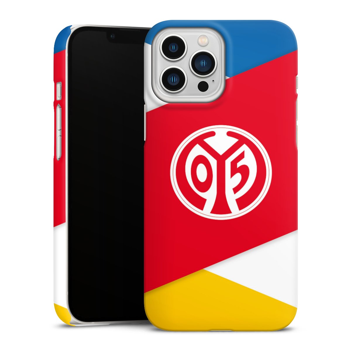 iPhone 13 Pro Max Handy Premium Case Smartphone Handyhülle Schutzhülle matt Official Licensed Product Soccer 1. Fsv Mainz 05 E.V. Premium Case