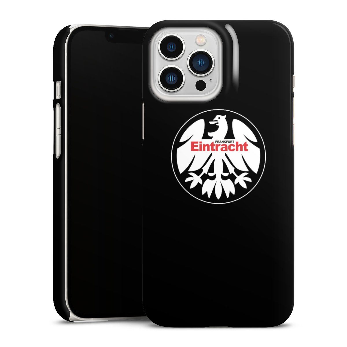 iPhone 13 Pro Max Handy Premium Case Smartphone Handyhülle Schutzhülle glänzend Official Licensed Product Eintracht Frankfurt Sge Premium Case