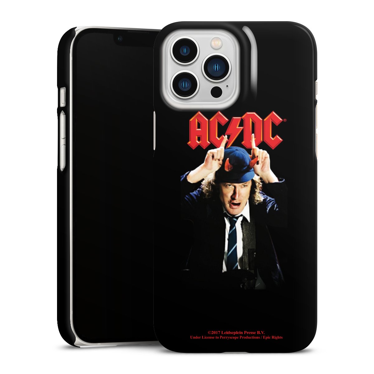 iPhone 13 Pro Max Handy Premium Case Smartphone Handyhülle Schutzhülle glänzend Merchandise Acdc Riverplate Premium Case