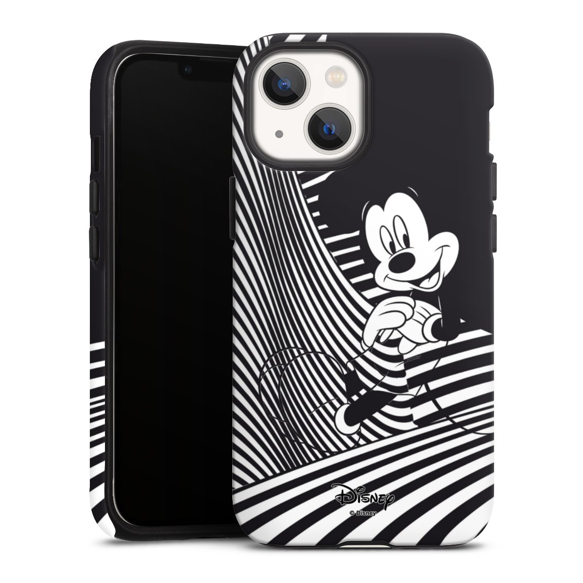 iPhone 13 Mini Handy Panzer Handyhülle robuste Outdoor Hülle Schutzhülle matt Disney Official Licensed Product Mickey Mouse Tough Case