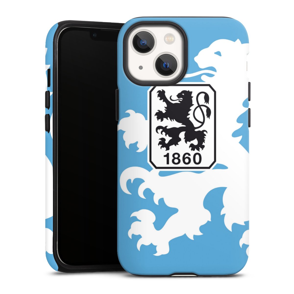 iPhone 13 Mini Handy Panzer Handyhülle robuste Outdoor Hülle Schutzhülle matt Coat Of Arms Official Licensed Product Tough Case