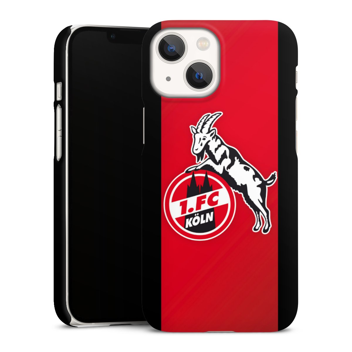 iPhone 13 Mini Handy Premium Case Smartphone Handyhülle Schutzhülle matt Official Licensed Product Billy Goat Hennes 1. Fc Köln Premium Case