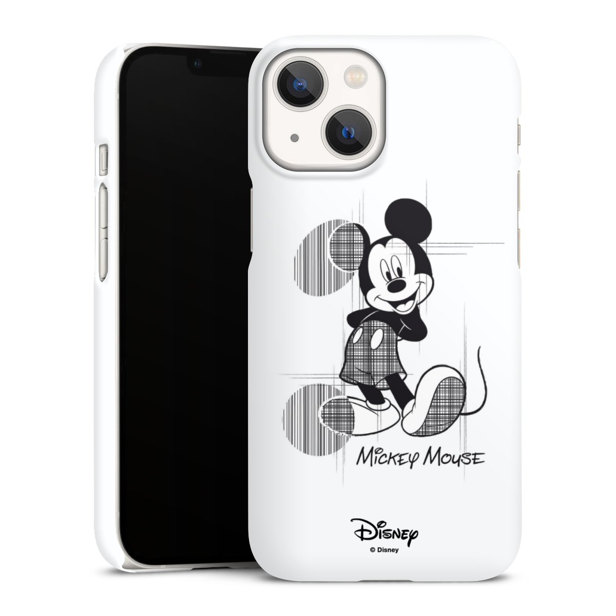 iPhone 13 Mini Handy Premium Case Smartphone Handyhülle Schutzhülle matt Disney Official Licensed Product Mickey Mouse Premium Case