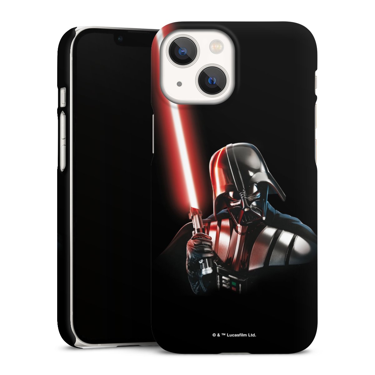 iPhone 13 Mini Handy Premium Case Smartphone Handyhülle Schutzhülle matt Star Wars Merchandise Darth Vader Premium Case