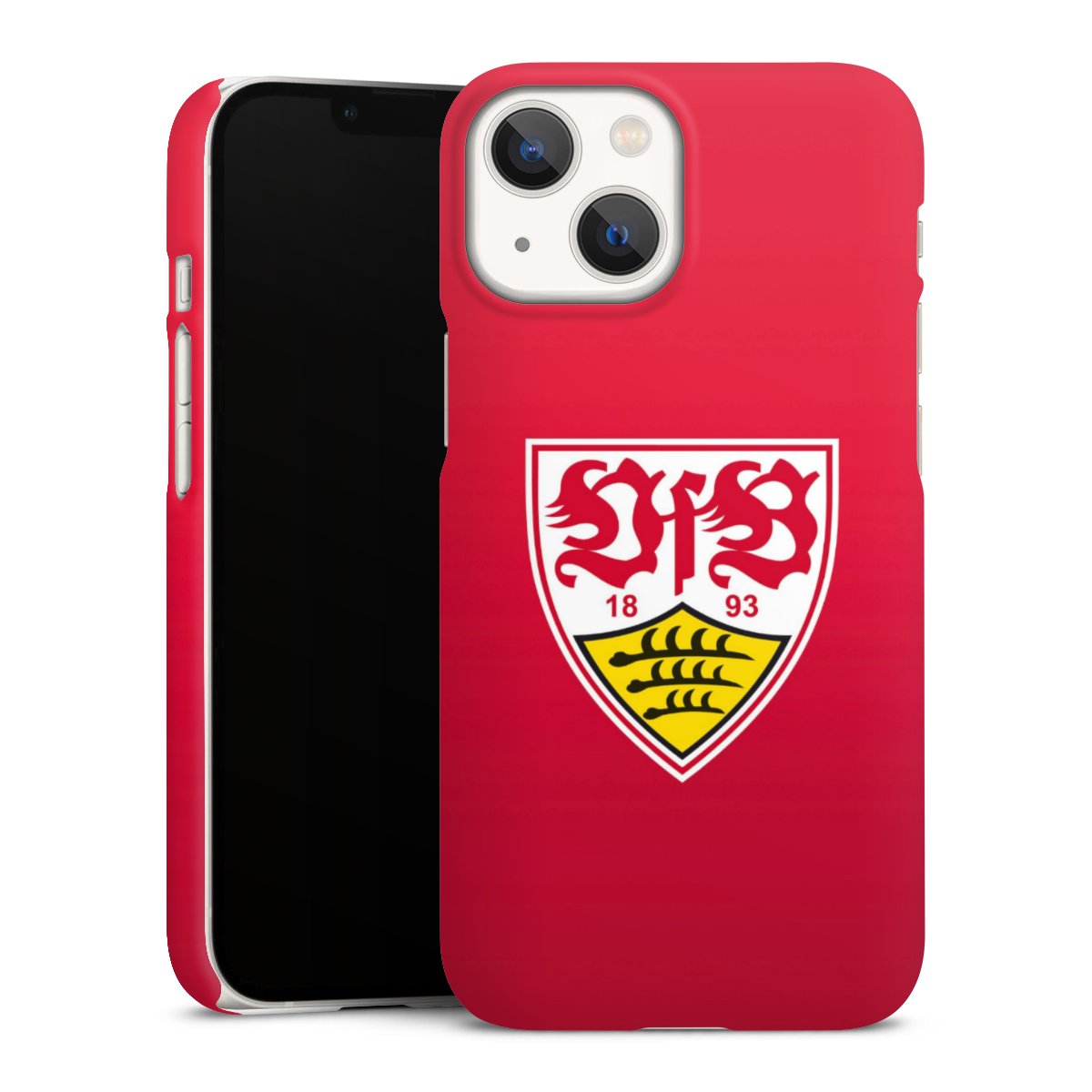 iPhone 13 Mini Handy Premium Case Smartphone Handyhülle Schutzhülle matt Official Licensed Product Vfb Stuttgart Premium Case