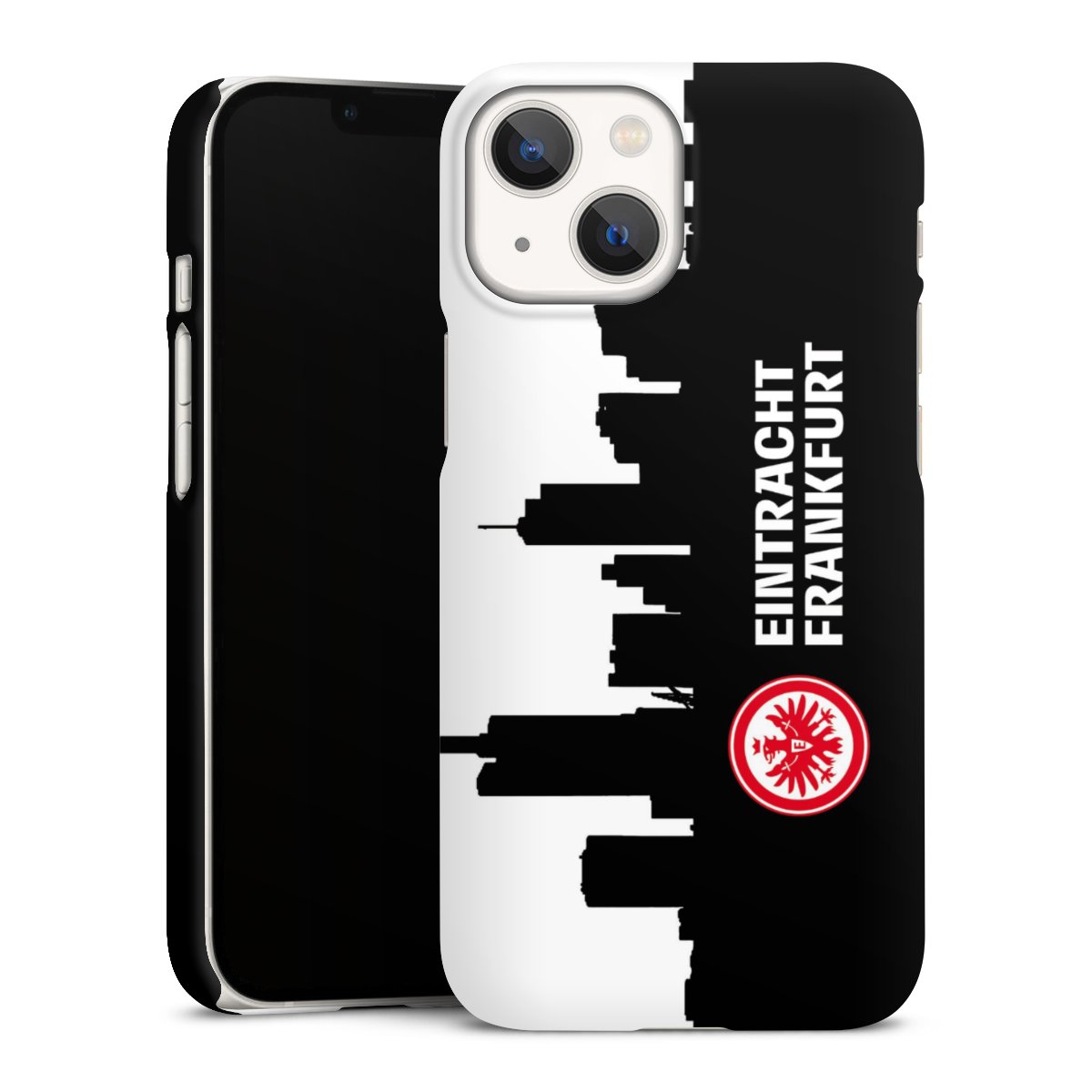 iPhone 13 Mini Handy Premium Case Smartphone Handyhülle Schutzhülle matt Sge Eintracht Frankfurt Official Licensed Product Premium Case