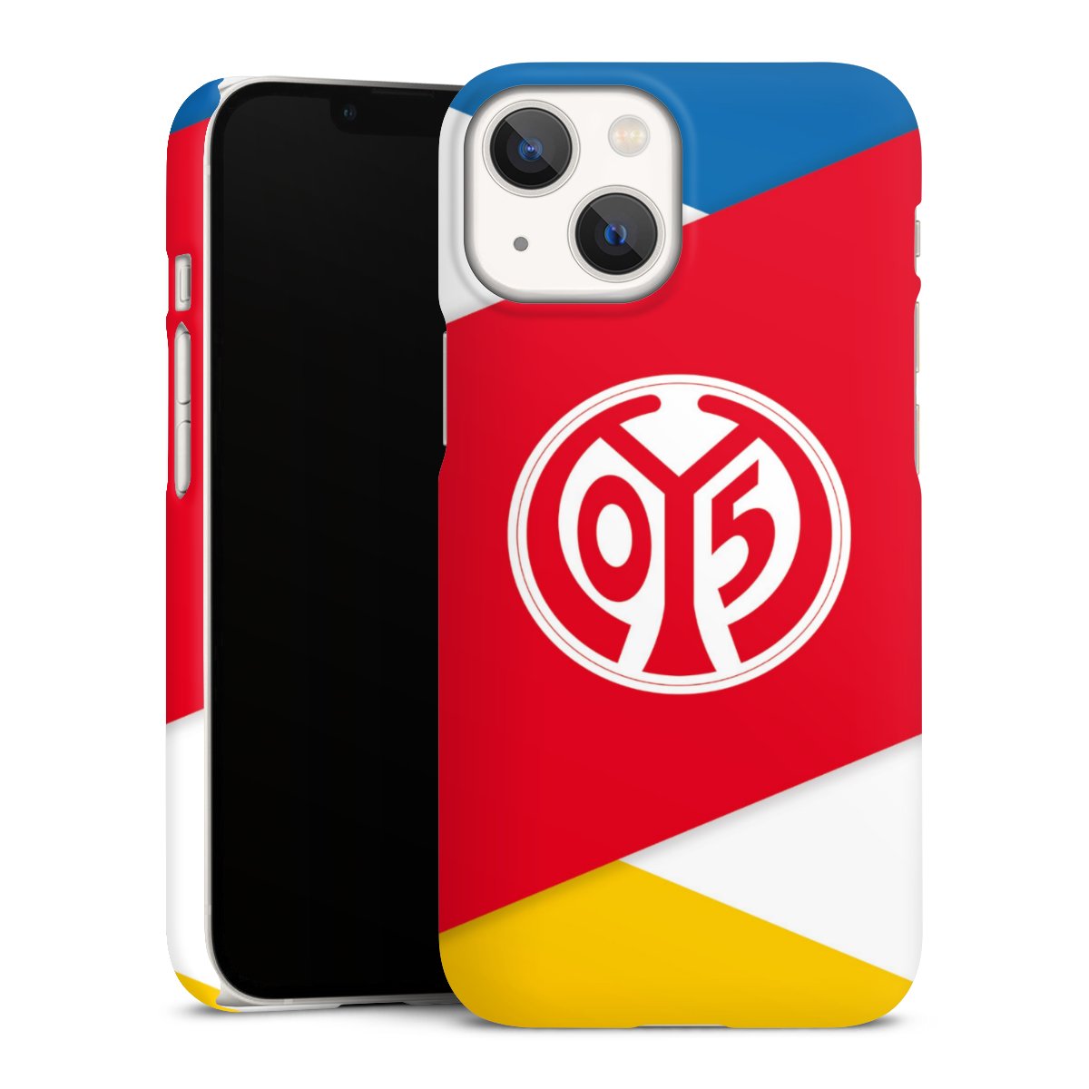 iPhone 13 Mini Handy Premium Case Smartphone Handyhülle Schutzhülle matt Official Licensed Product Soccer 1. Fsv Mainz 05 E.V. Premium Case