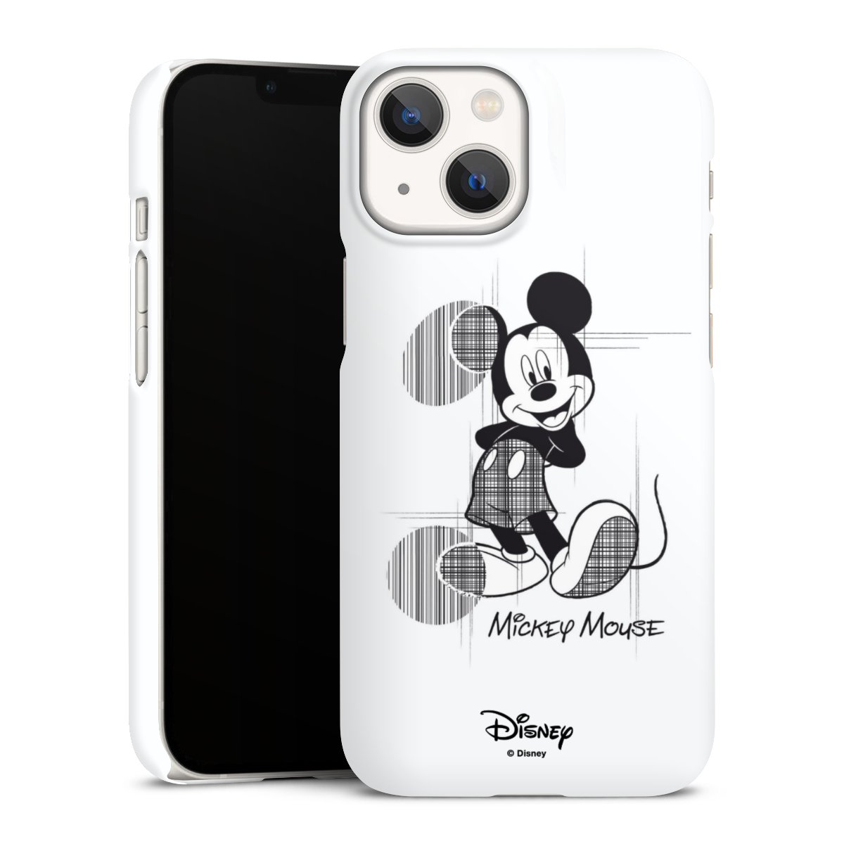 iPhone 13 Mini Handy Premium Case Smartphone Handyhülle Schutzhülle glänzend Disney Official Licensed Product Mickey Mouse Premium Case