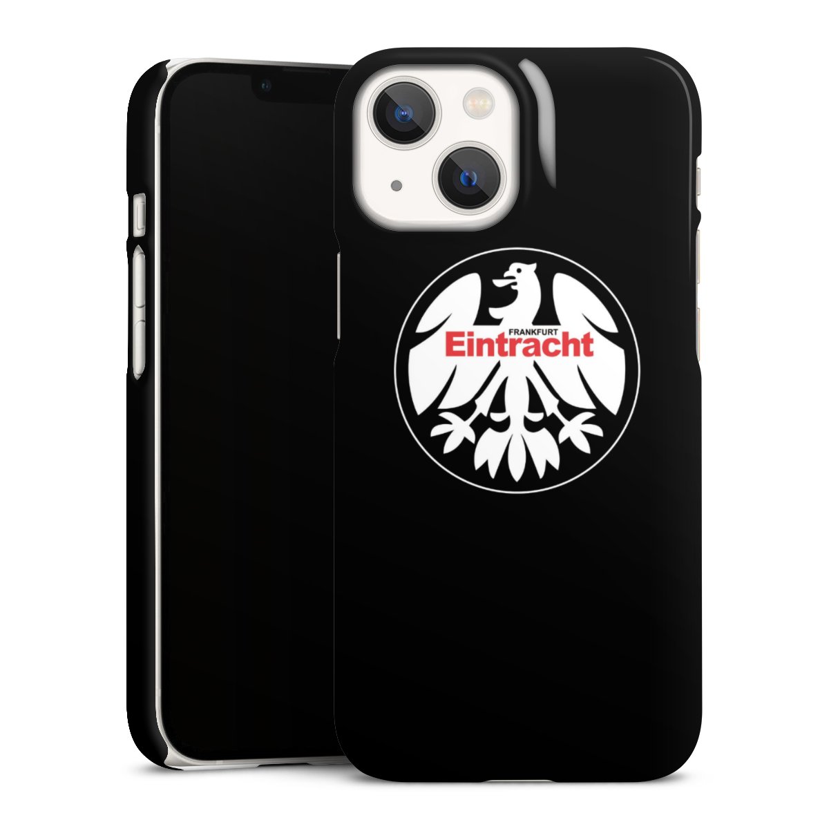 iPhone 13 Mini Handy Premium Case Smartphone Handyhülle Schutzhülle glänzend Official Licensed Product Eintracht Frankfurt Sge Premium Case