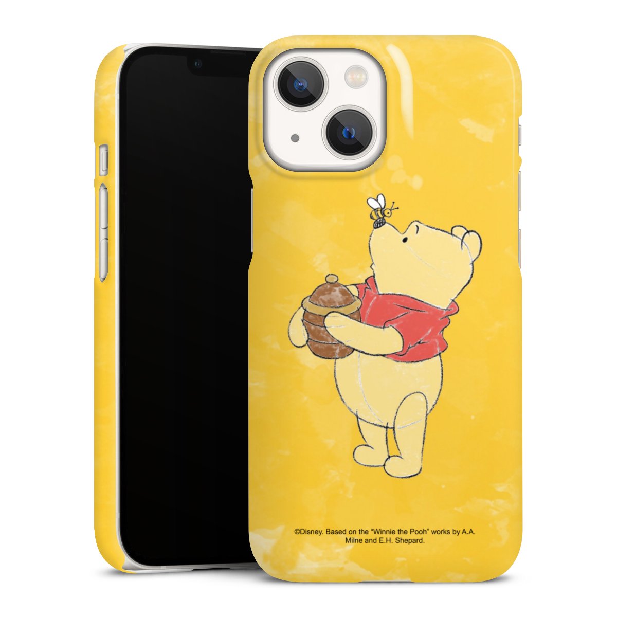 iPhone 13 Mini Handy Premium Case Smartphone Handyhülle Schutzhülle glänzend Official Licensed Product Winnie The Pooh Disney Premium Case