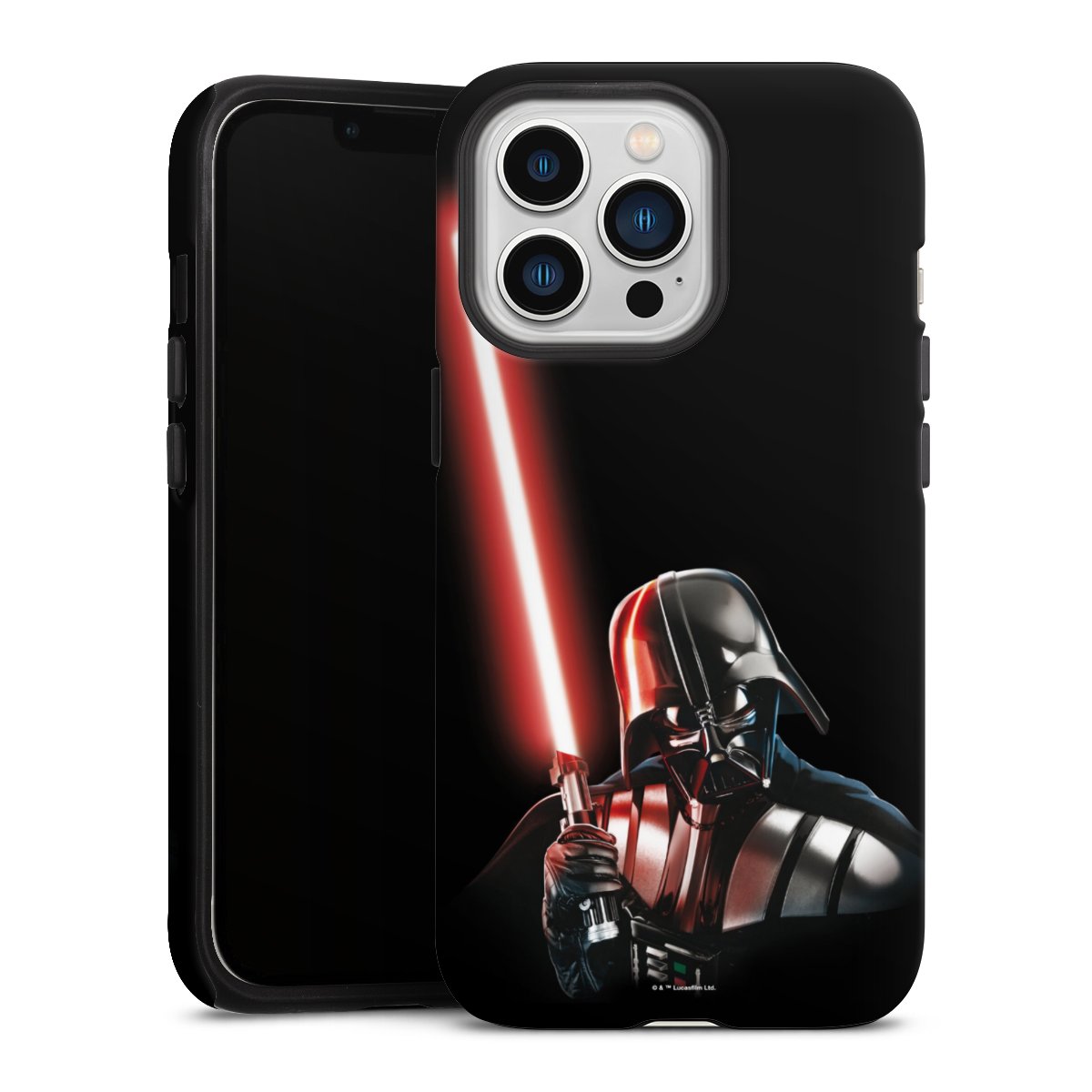 iPhone 13 Pro Handy Panzer Handyhülle robuste Outdoor Hülle Schutzhülle matt Star Wars Merchandise Darth Vader Tough Case