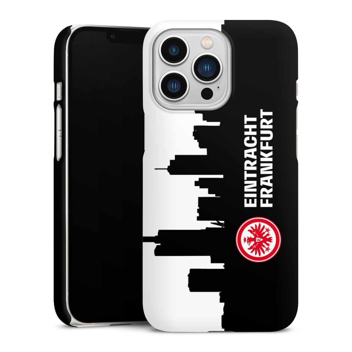 iPhone 13 Pro Handy Premium Case Smartphone Handyhülle Schutzhülle matt Sge Eintracht Frankfurt Official Licensed Product Premium Case