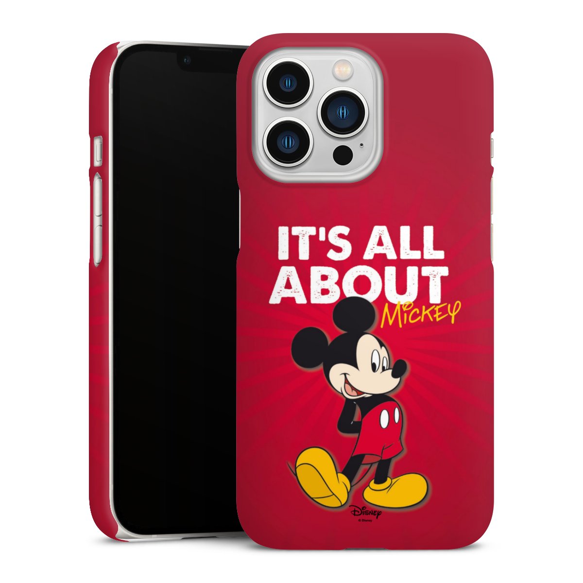 iPhone 13 Pro Handy Premium Case Smartphone Handyhülle Schutzhülle matt Mouse Disney Official Licensed Product Premium Case