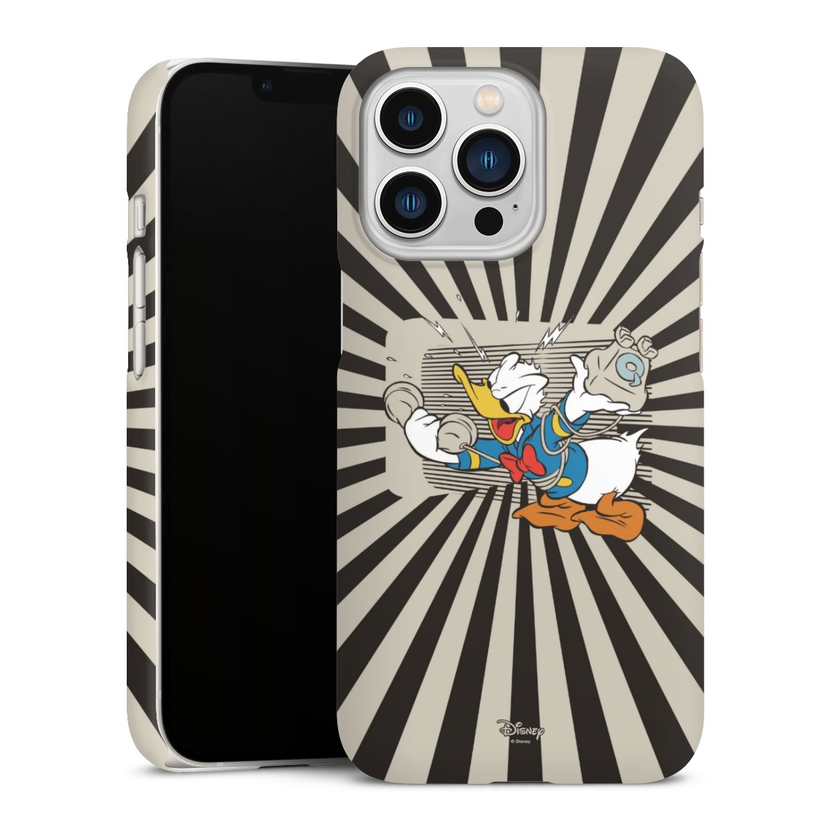 iPhone 13 Pro Handy Premium Case Smartphone Handyhülle Schutzhülle matt Donald Duck Disney Official Licensed Product Premium Case