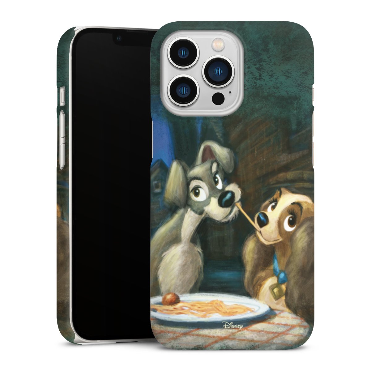 iPhone 13 Pro Handy Premium Case Smartphone Handyhülle Schutzhülle matt Lady And The Tramp Official Licensed Product Disney Premium Case