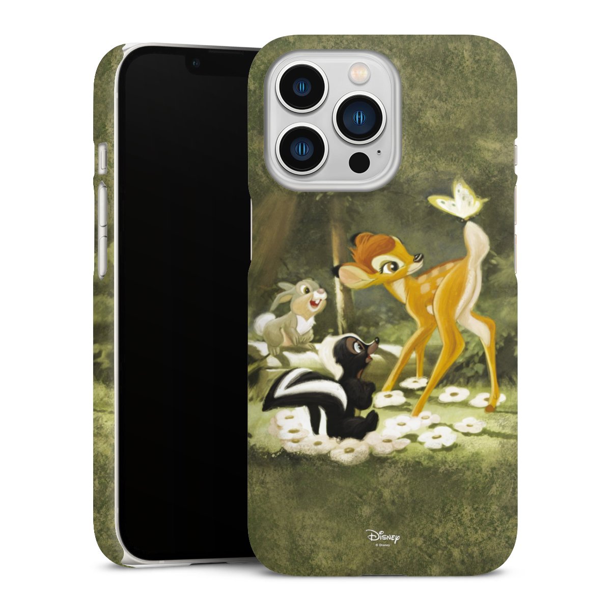 iPhone 13 Pro Handy Premium Case Smartphone Handyhülle Schutzhülle matt Disney Official Licensed Product Bambi Premium Case