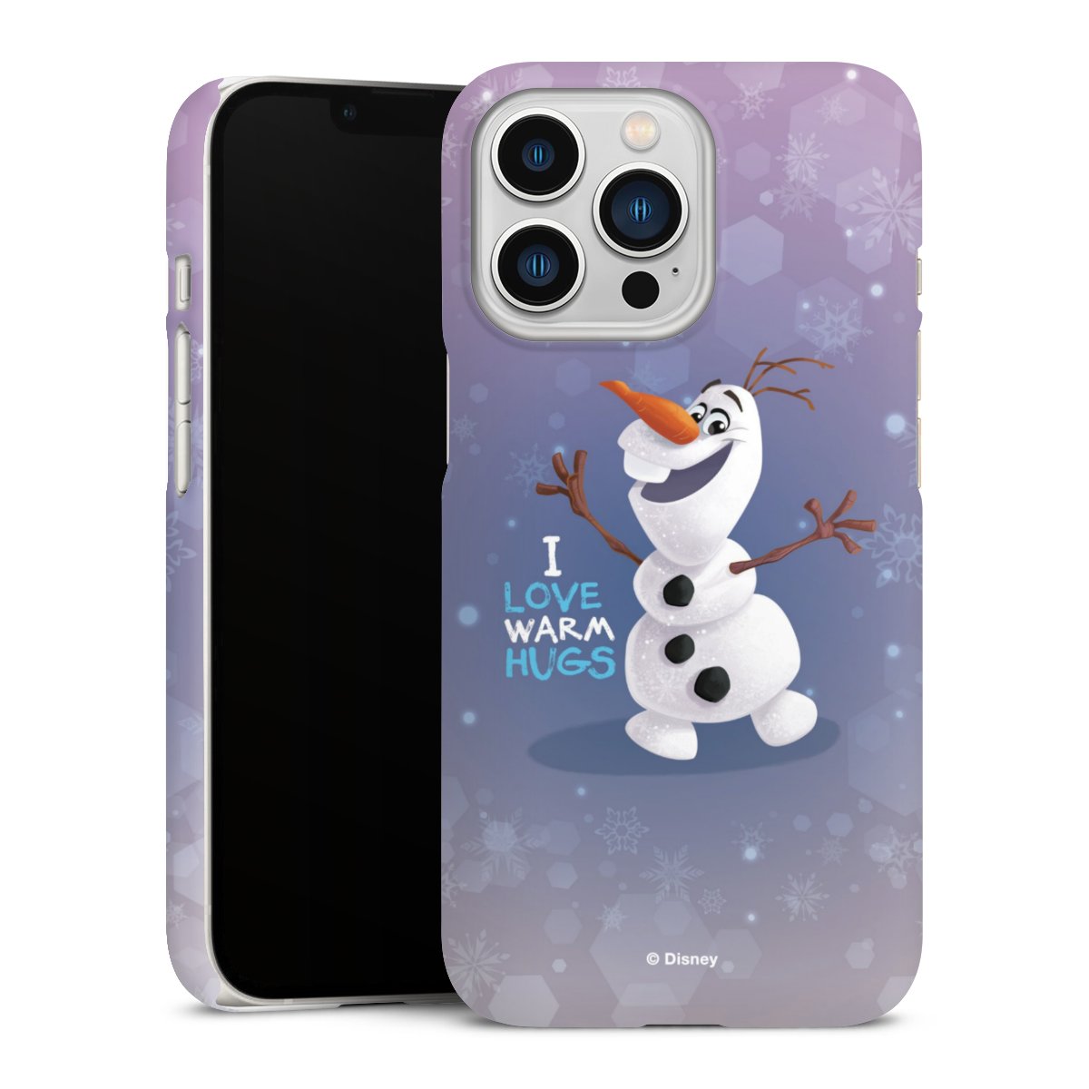 iPhone 13 Pro Handy Premium Case Smartphone Handyhülle Schutzhülle matt Frozen Frozen Olaf Official Licensed Product Premium Case