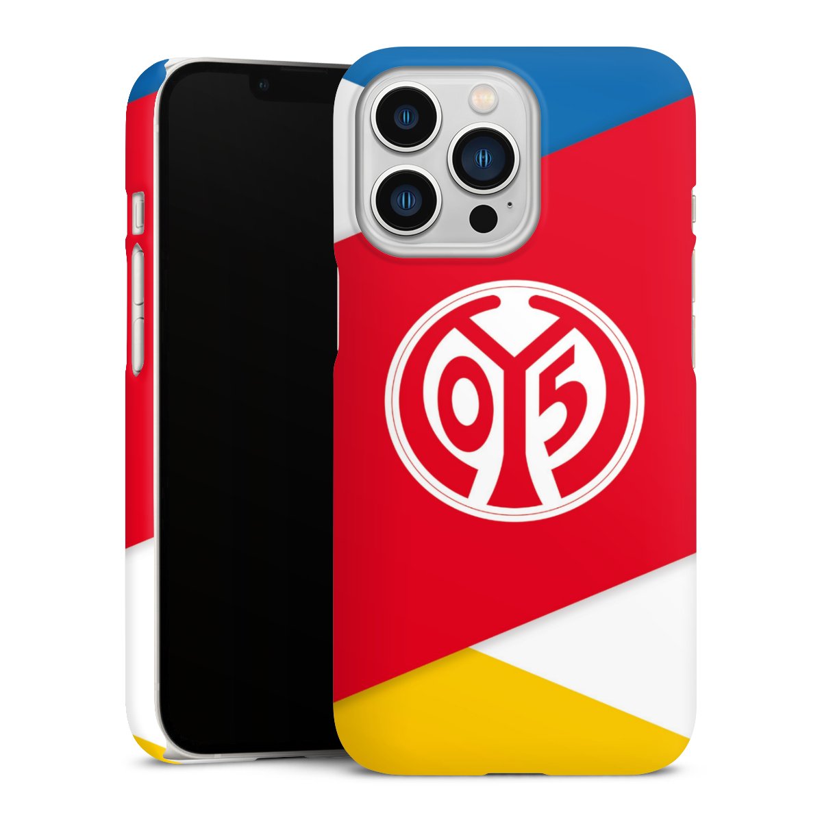 iPhone 13 Pro Handy Premium Case Smartphone Handyhülle Schutzhülle matt Official Licensed Product Soccer 1. Fsv Mainz 05 E.V. Premium Case