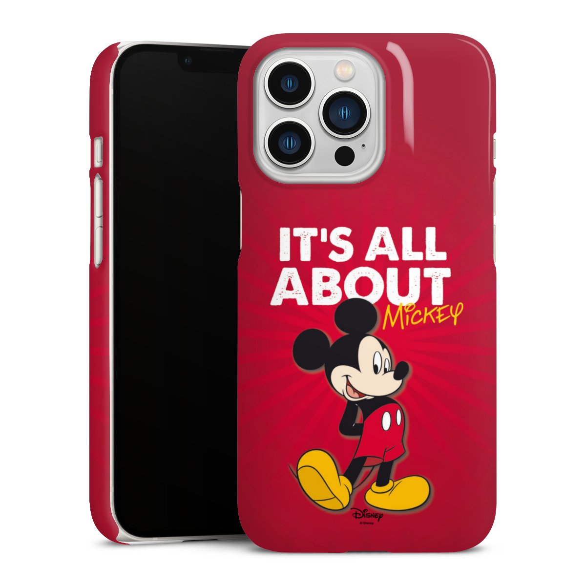 iPhone 13 Pro Handy Premium Case Smartphone Handyhülle Schutzhülle glänzend Mouse Disney Official Licensed Product Premium Case