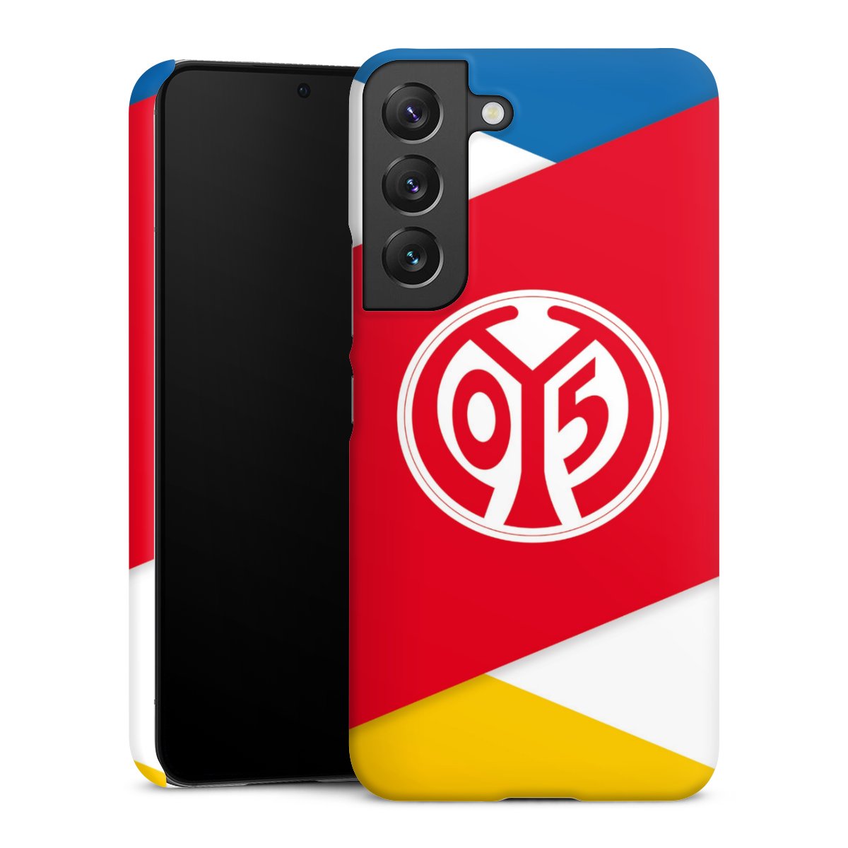 Galaxy S22 Handy Premium Case Smartphone Handyhülle Schutzhülle matt Official Licensed Product Soccer 1. Fsv Mainz 05 E.V. Premium Case