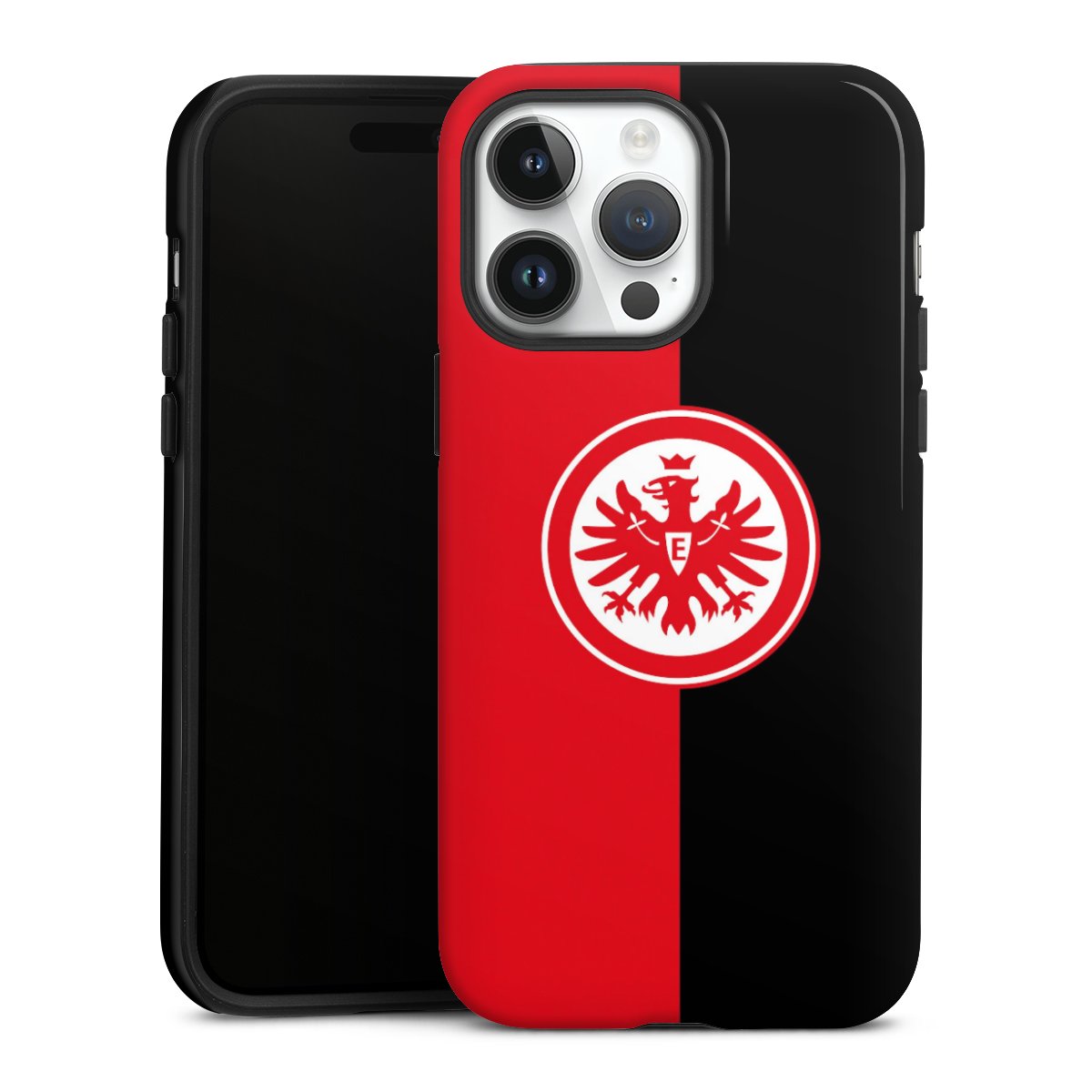 iPhone 14 Pro Max Handy Panzer Handyhülle robuste Outdoor Hülle Schutzhülle glänzend Official Licensed Product Eintracht Frankfurt Sge Tough Case