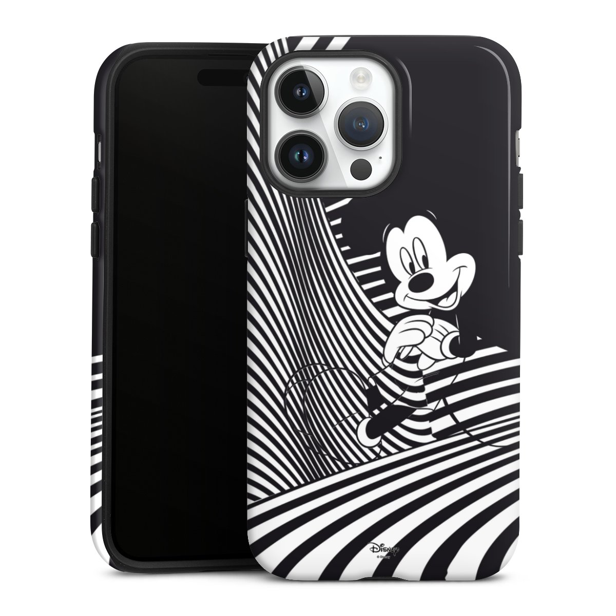 iPhone 14 Pro Max Handy Panzer Handyhülle robuste Outdoor Hülle Schutzhülle glänzend Disney Official Licensed Product Mickey Mouse Tough Case