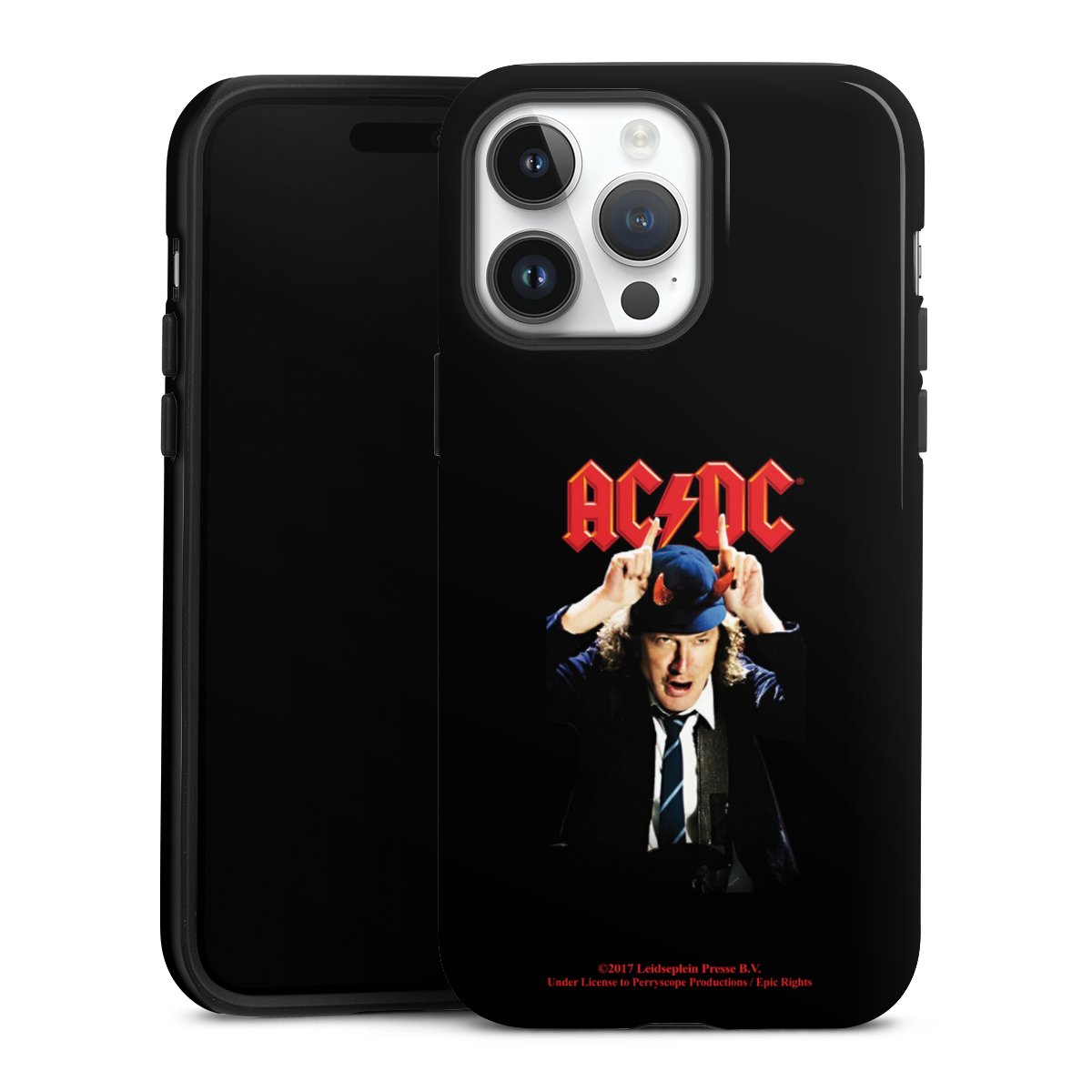 iPhone 14 Pro Max Handy Panzer Handyhülle robuste Outdoor Hülle Schutzhülle glänzend Merchandise Acdc Riverplate Tough Case