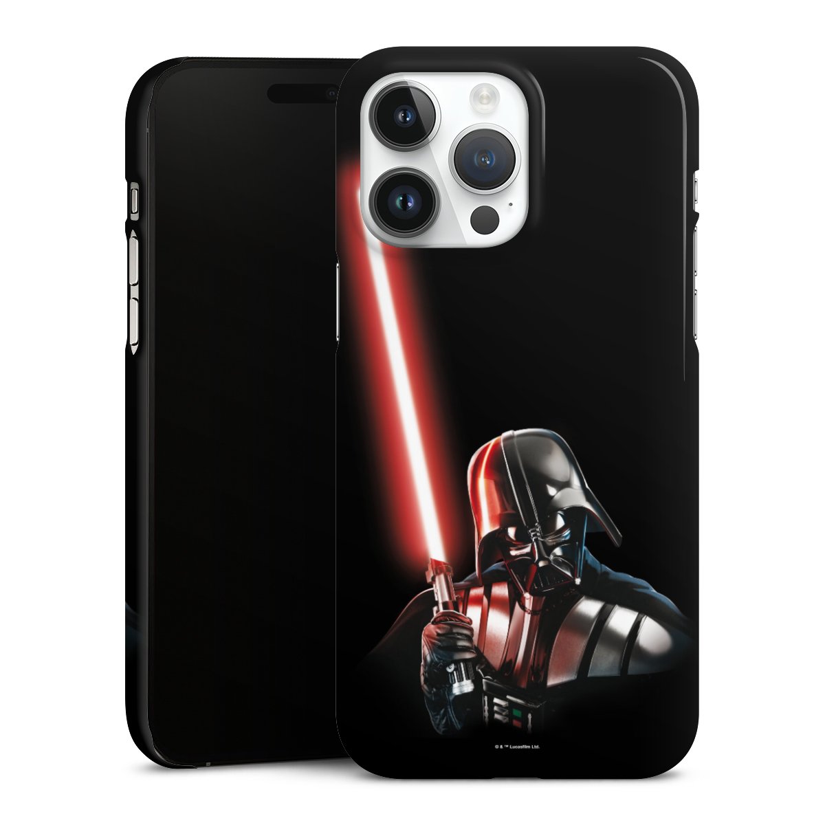 iPhone 14 Pro Max Handy Premium Case Smartphone Handyhülle Schutzhülle glänzend Star Wars Merchandise Darth Vader Premium Case