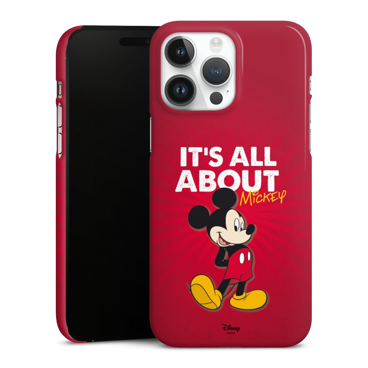 iPhone 14 Pro Max Handy Premium Case Smartphone Handyhülle Schutzhülle glänzend Mouse Disney Official Licensed Product Premium Case