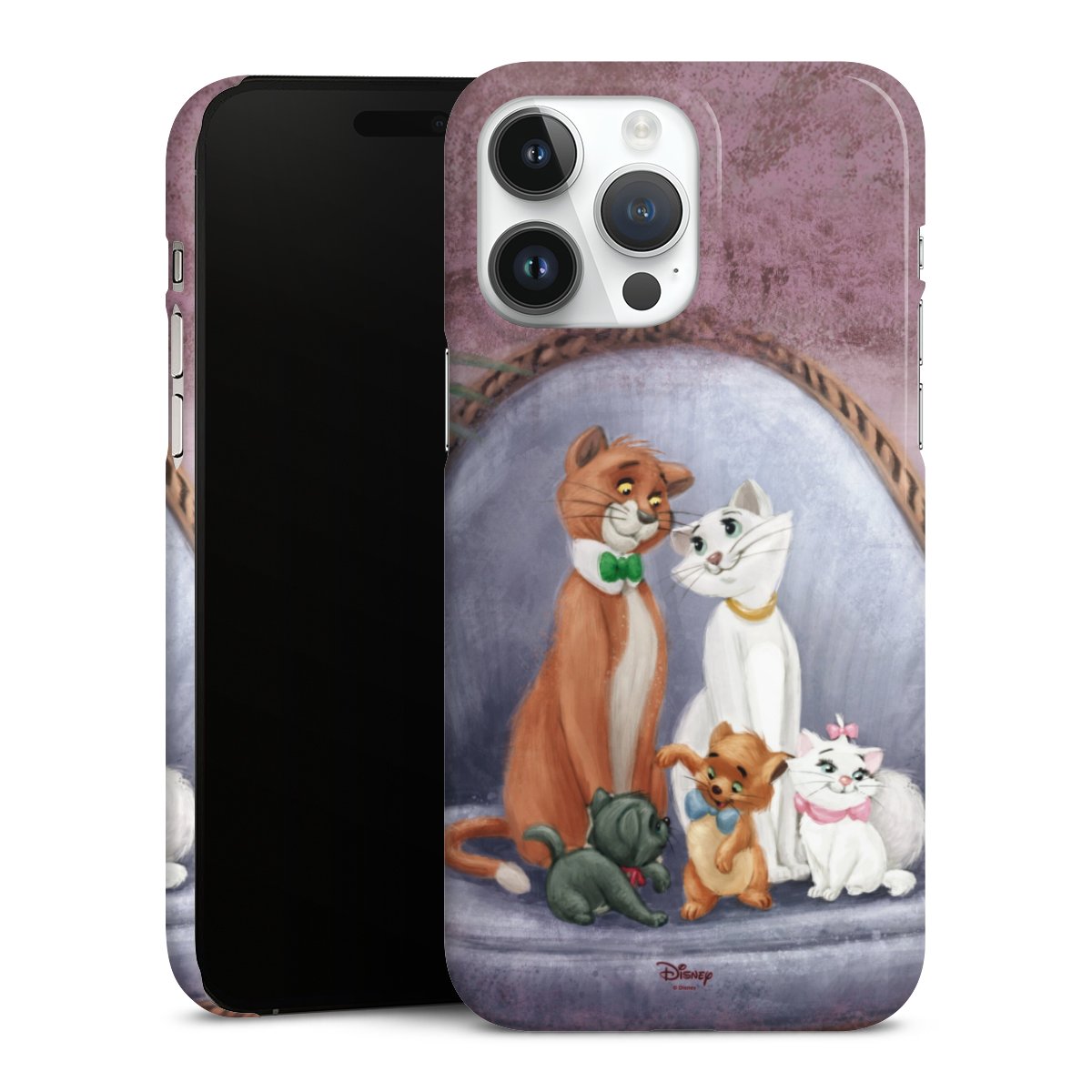 iPhone 14 Pro Max Handy Premium Case Smartphone Handyhülle Schutzhülle glänzend Official Licensed Product Disney Aristocats Premium Case