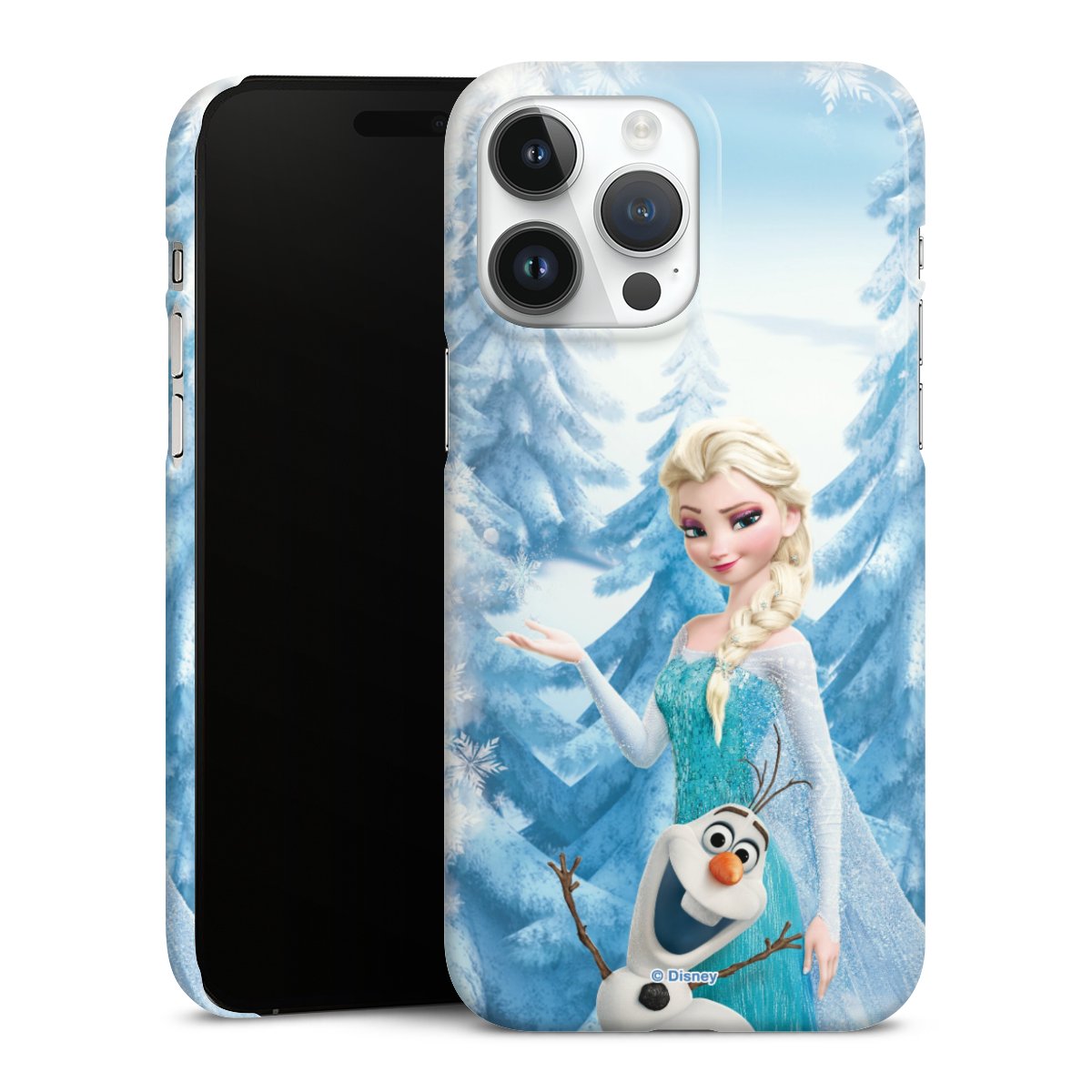 iPhone 14 Pro Max Handy Premium Case Smartphone Handyhülle Schutzhülle glänzend Official Licensed Product Frozen Elsa Disney Premium Case