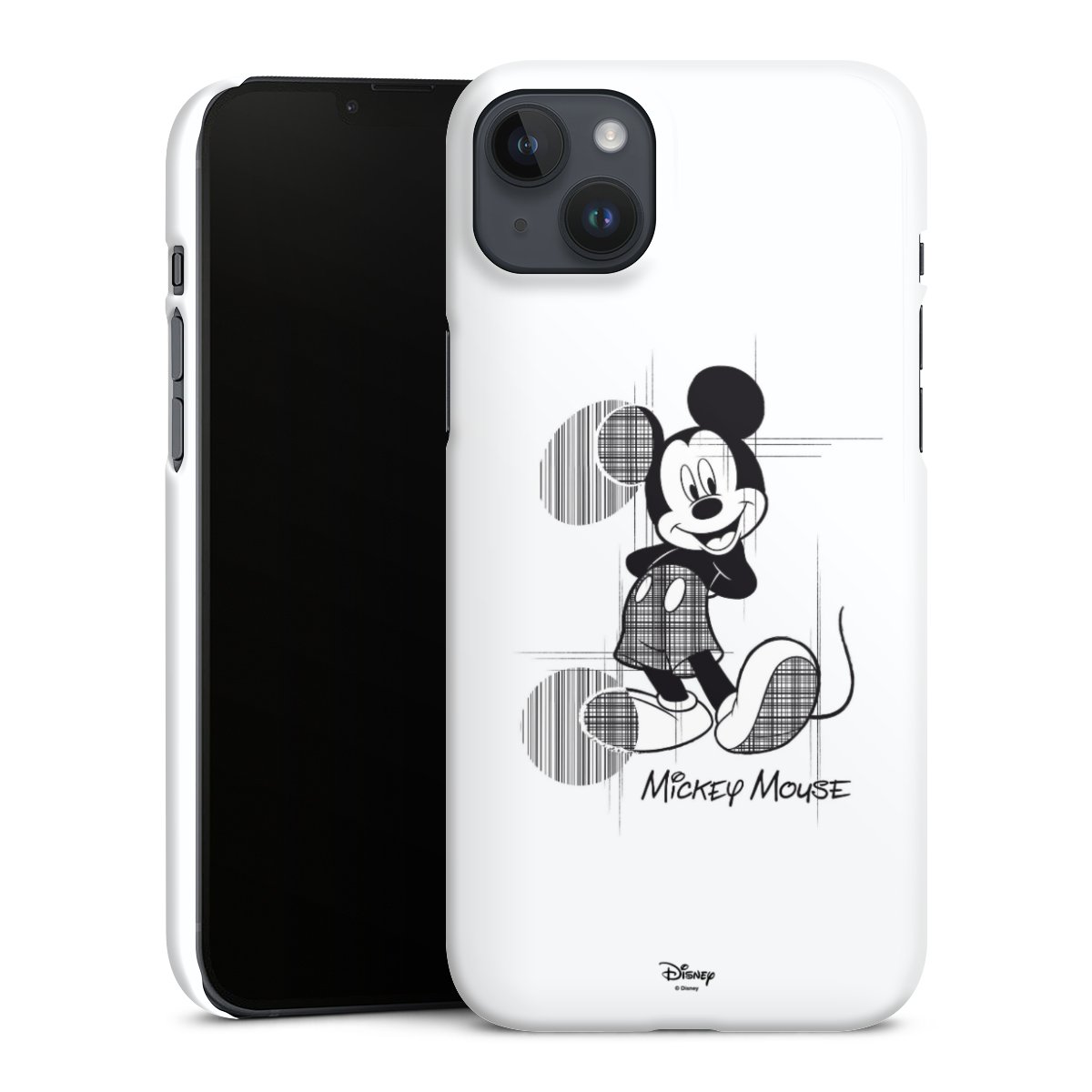 iPhone 14 Plus Handy Premium Case Smartphone Handyhülle Schutzhülle glänzend Official Licensed Product Mickey Mouse Disney Premium Case