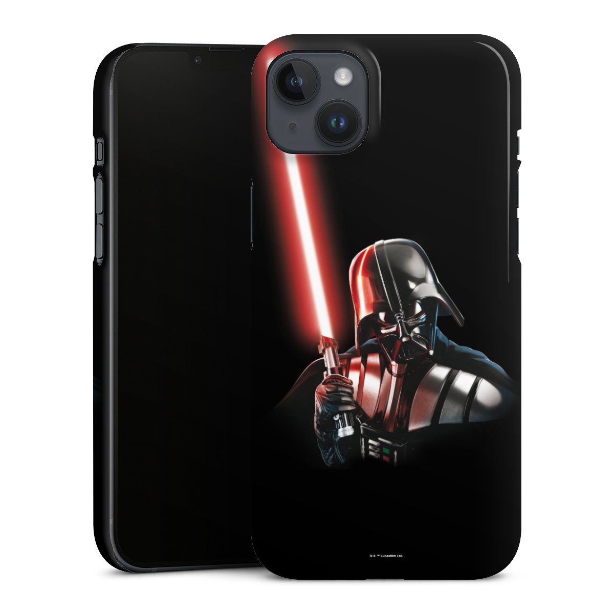 iPhone 14 Plus Handy Premium Case Smartphone Handyhülle Schutzhülle glänzend Darth Vader Merchandise Star Wars Premium Case