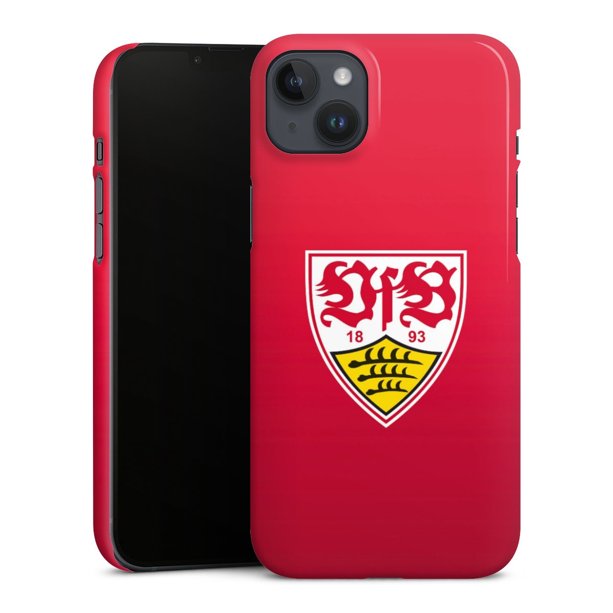 iPhone 14 Plus Handy Premium Case Smartphone Handyhülle Schutzhülle glänzend Vfb Stuttgart Official Licensed Product Premium Case