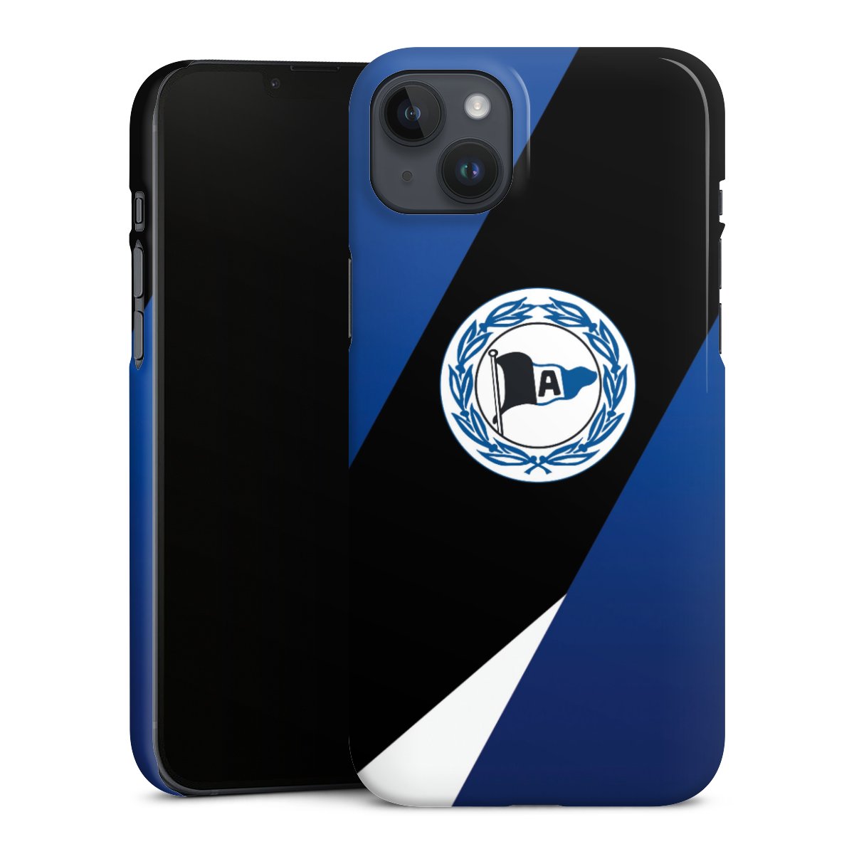 iPhone 14 Plus Handy Premium Case Smartphone Handyhülle Schutzhülle glänzend Official Licensed Product Arminia Bielefeld Dsc Premium Case