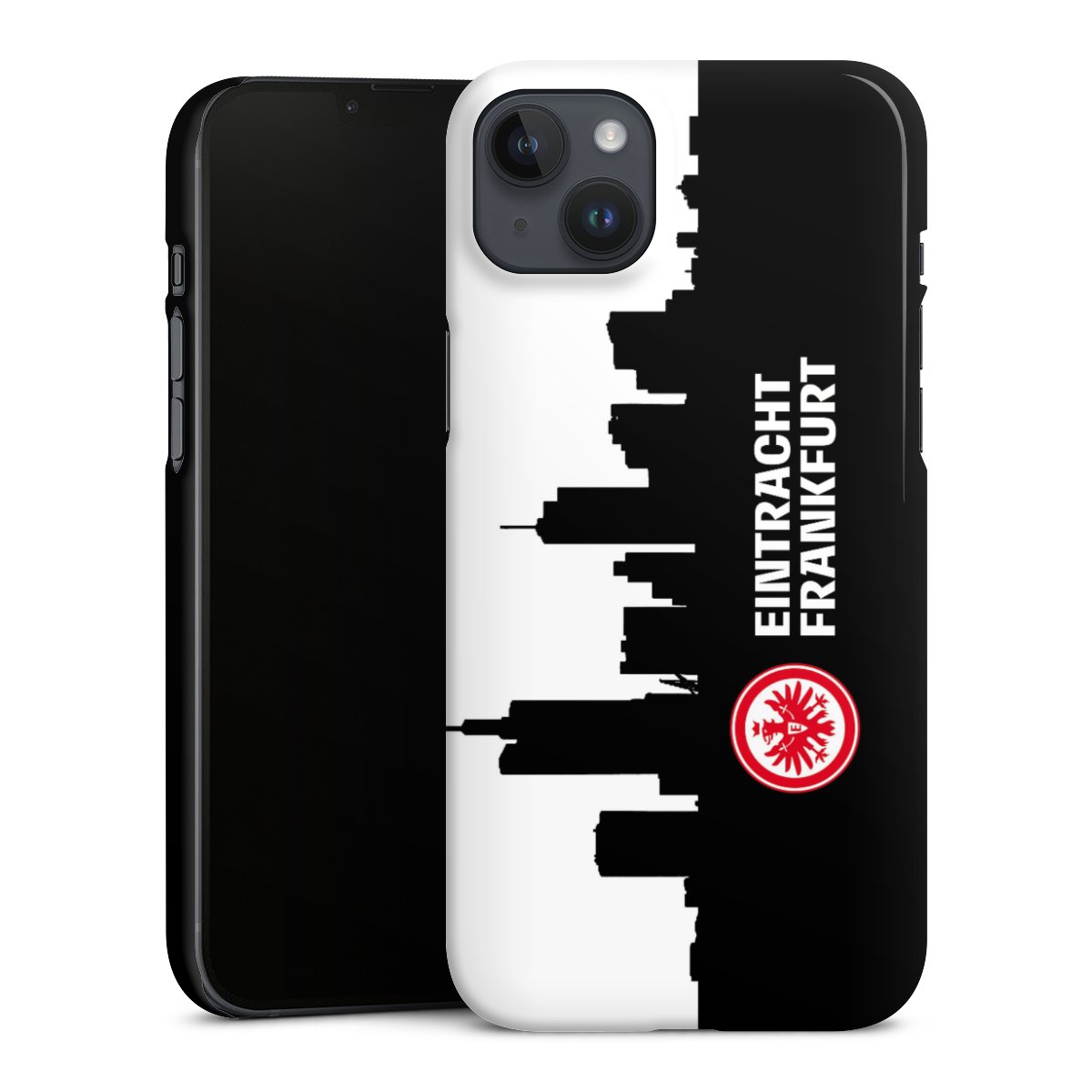 iPhone 14 Plus Handy Premium Case Smartphone Handyhülle Schutzhülle glänzend Eintracht Frankfurt Official Licensed Product Sge Premium Case