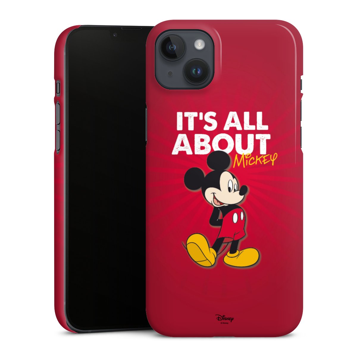 iPhone 14 Plus Handy Premium Case Smartphone Handyhülle Schutzhülle glänzend Official Licensed Product Disney Mouse Premium Case