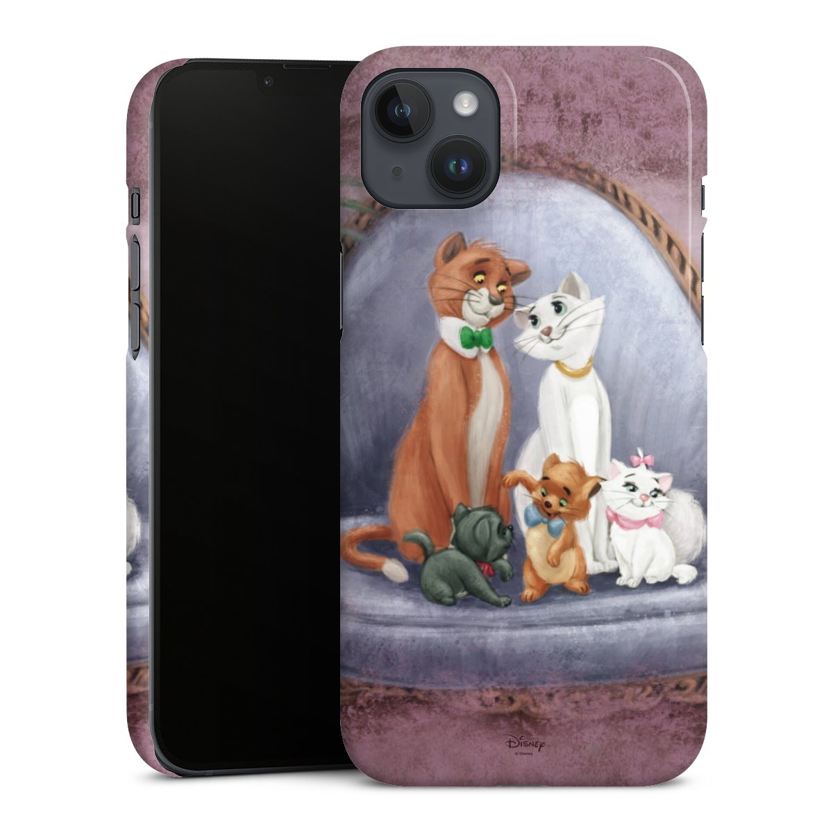 iPhone 14 Plus Handy Premium Case Smartphone Handyhülle Schutzhülle glänzend Disney Aristocats Official Licensed Product Premium Case