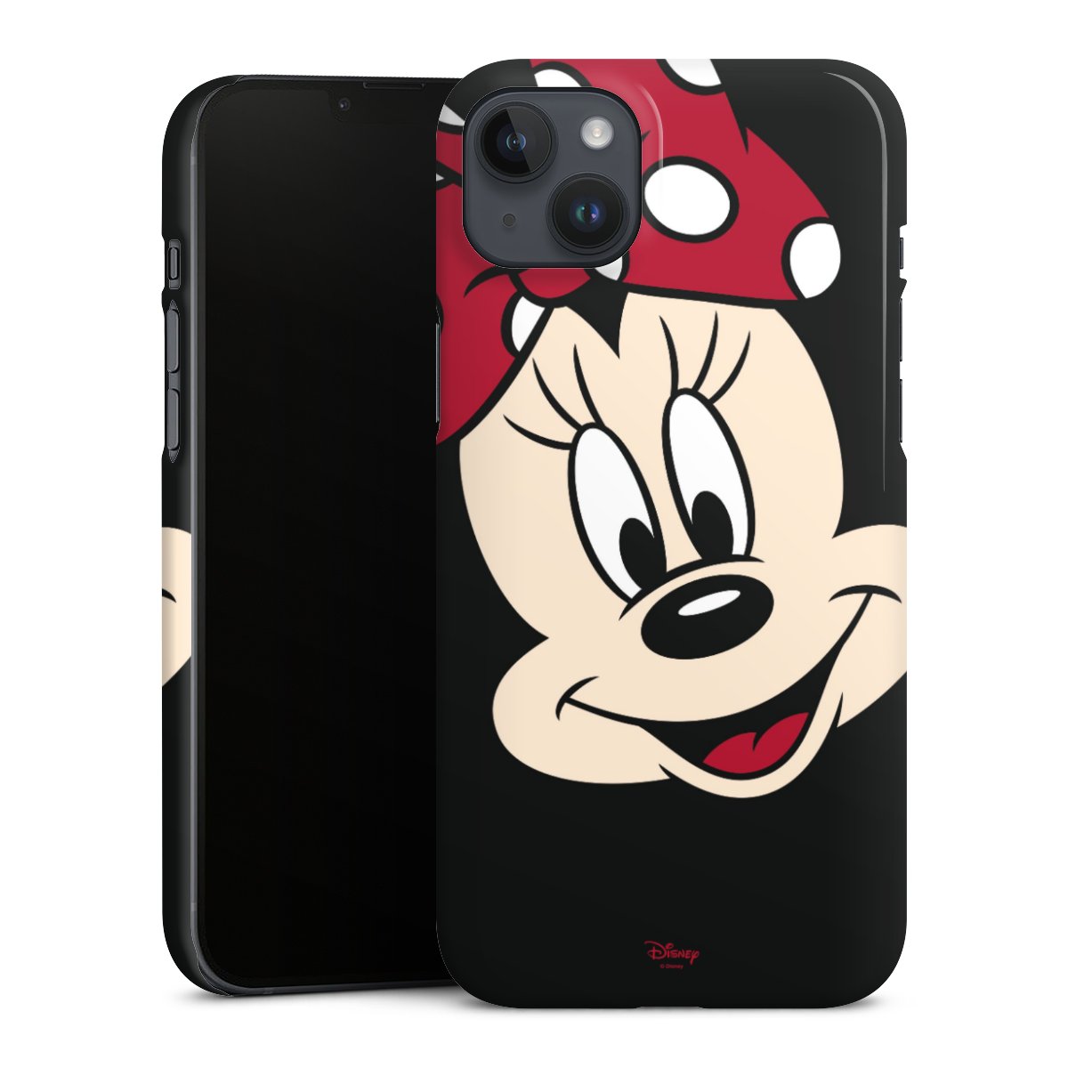 iPhone 14 Plus Handy Premium Case Smartphone Handyhülle Schutzhülle glänzend Disney Official Licensed Product Minnie Mouse Premium Case