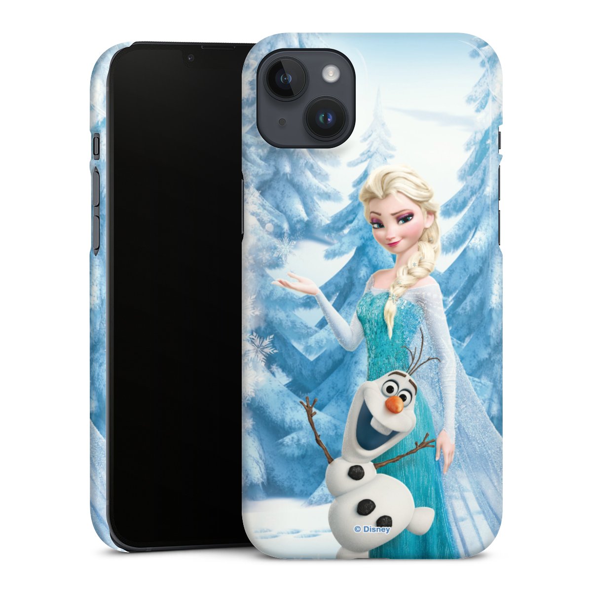 iPhone 14 Plus Handy Premium Case Smartphone Handyhülle Schutzhülle glänzend Frozen Elsa Disney Official Licensed Product Premium Case