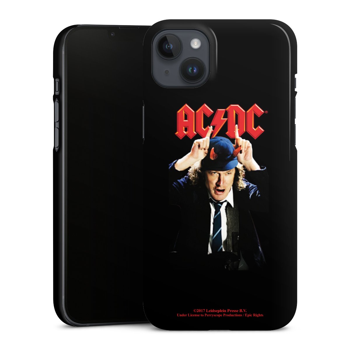 iPhone 14 Plus Handy Premium Case Smartphone Handyhülle Schutzhülle glänzend Merchandise Acdc Riverplate Premium Case